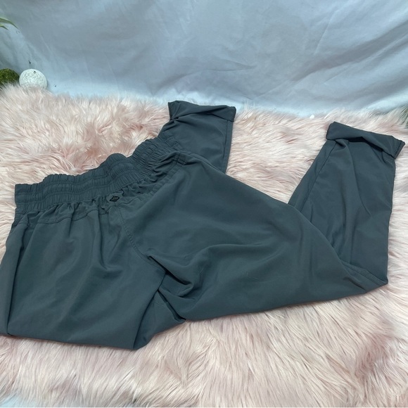 PRANA Breathe Lightweight Pants Drawstring Gray Womens extra Small Ankle Length - Picture 8 of 13